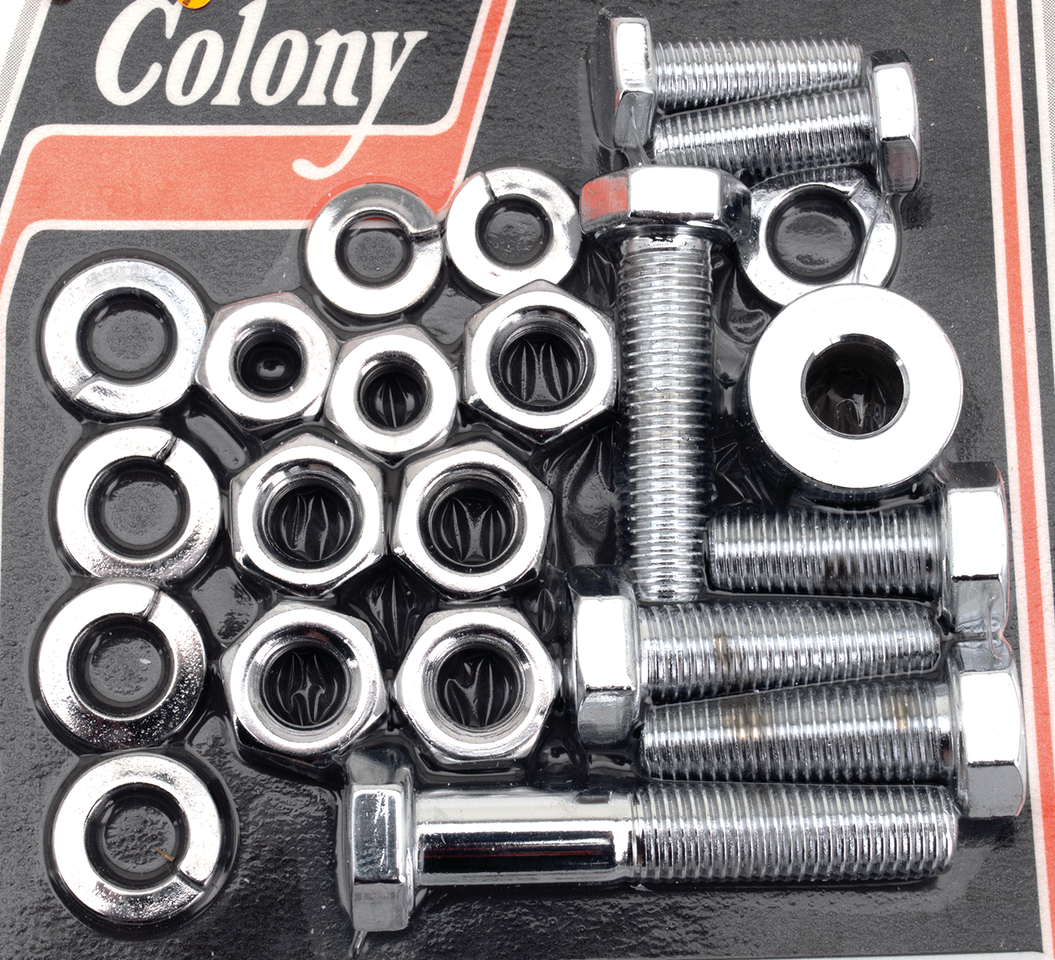 COLONY EXHAUST BOLT KIT FOR KNUCKLEHEAD AND PANHEAD | Big Twin