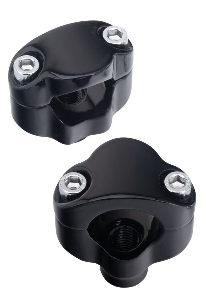 FXSTC STYLE SHORTY RISER SETS FOR 1 1/4" FAT BAR | Big Twin | Dyna | FX | FXR | Servi-Car | Softail | Sportster | Touring | Trike