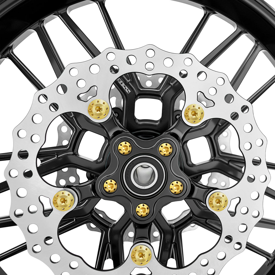 ARLEN NESS TITANIUM ROTOR BOLT KITS | Dyna | FX | FXR | Softail | Sportster | Street | Touring | Trike