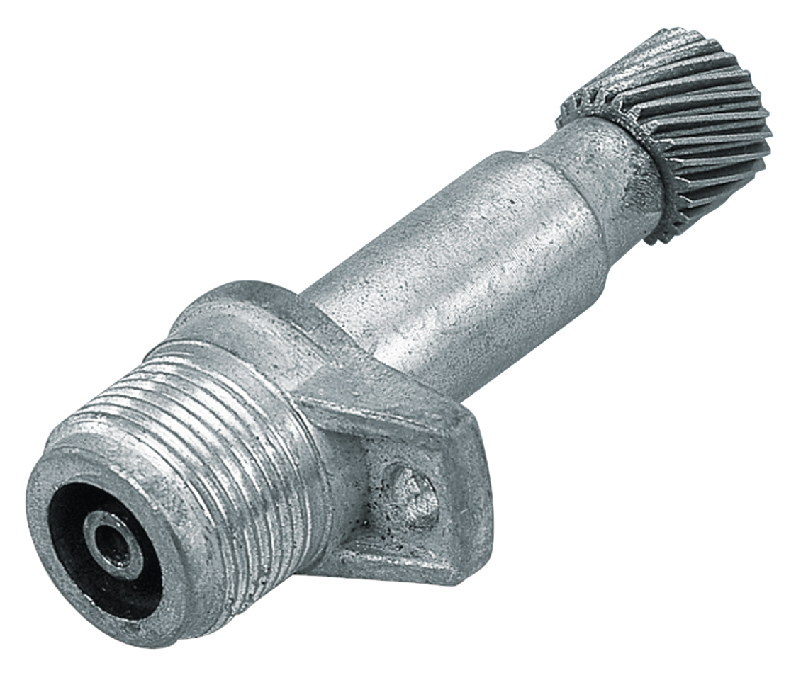 TRANSMISSION DRIVEN SPEEDO METER DRIVE UNIT - Fits 1969-1980 FL, 1970-1972 FX and 1980-1983 FXWG, Speedometer drive unit, 23 tooth gear, Genuine Zodiac (OEM 67130-69)
Perfect replicas of the OEM transmission speedometer drive units. | Big Twin | FX