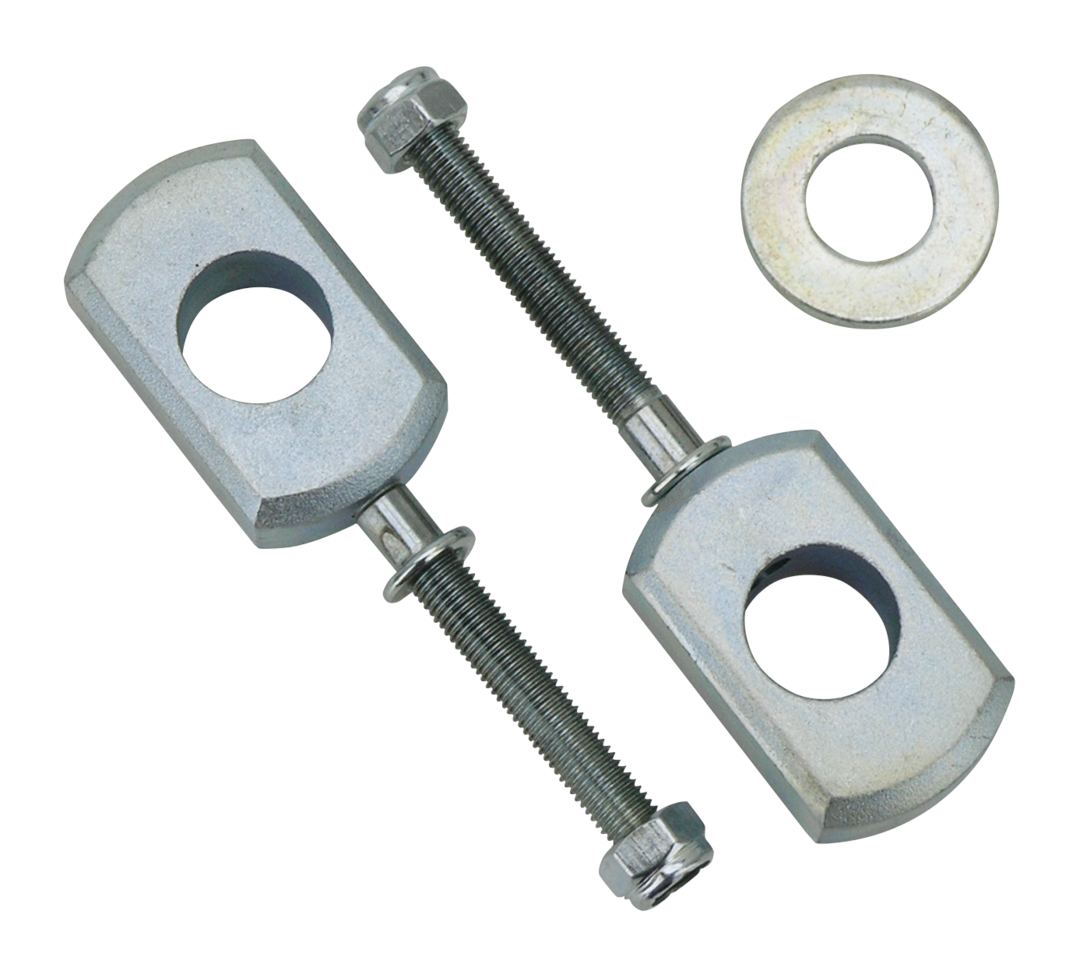 HEAVY-DUTY REAR AXLE ADJUSTERS | Big Twin | FX | FXR | Softail | Sportster | Touring