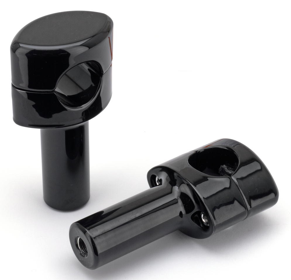 INFINITY RISERS FOR 1 1/4" HANDLEBARS | Big Twin | Dyna | FX | FXR | Servi-Car | Softail | Sportster | Touring | Trike