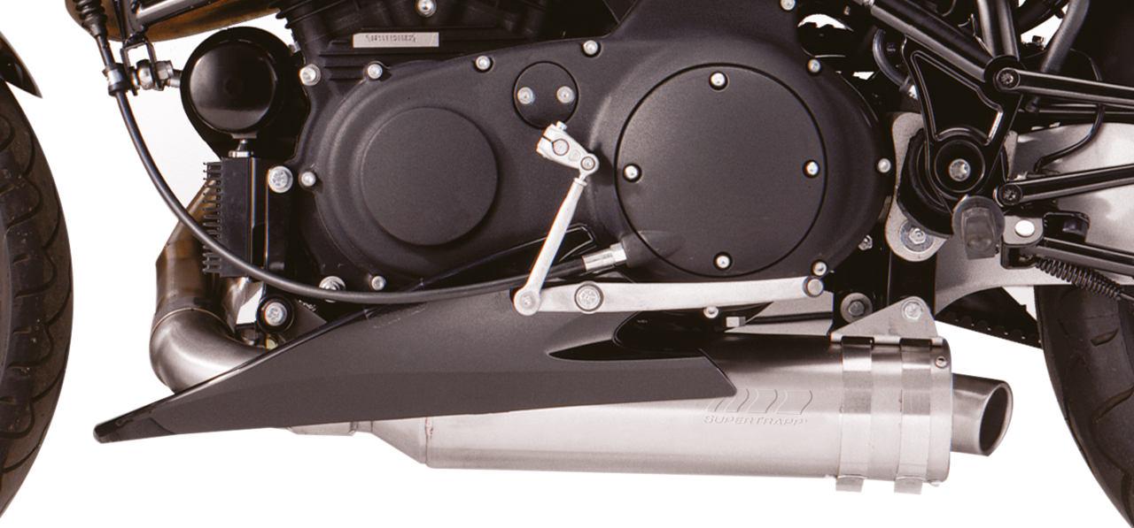 SUPERTRAPP'S SLIP-ON MUFFLER FOR BUELL | Tube frame