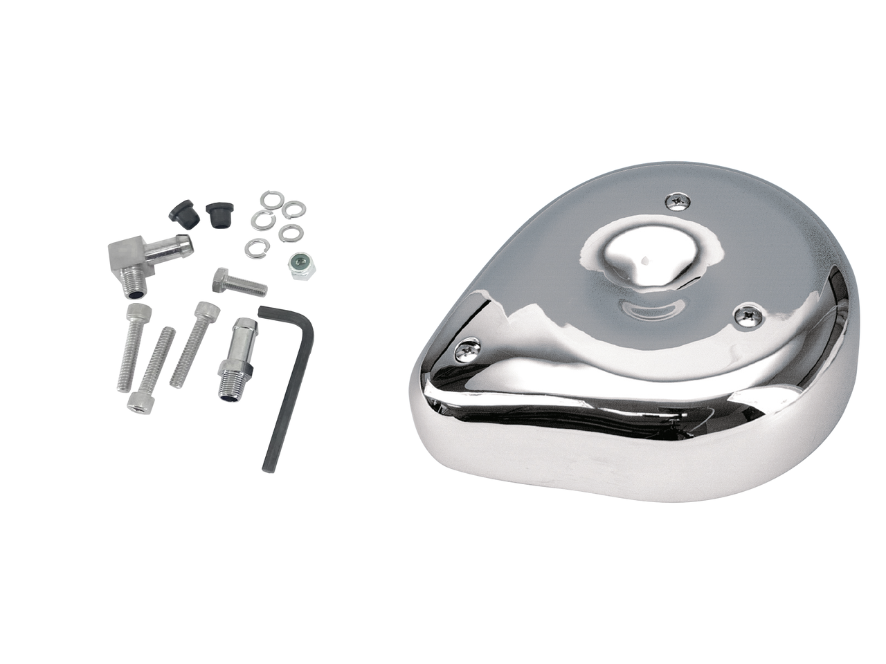 CHROME AIR CLEANER | Big Twin | FX | FXR | Softail | Sportster | Touring | XR