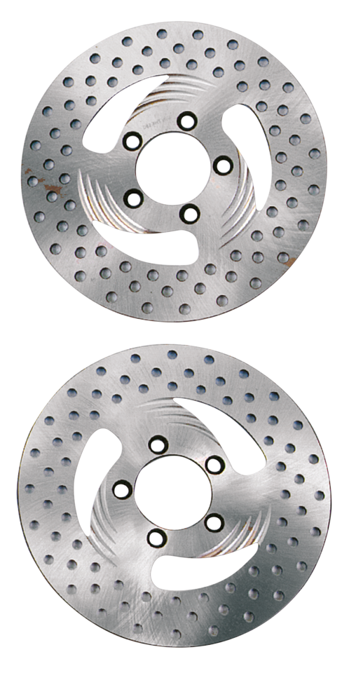 REV"O"LUTION "DIRECTIONAL" DISC BRAKE ROTORS | Big Twin | FX