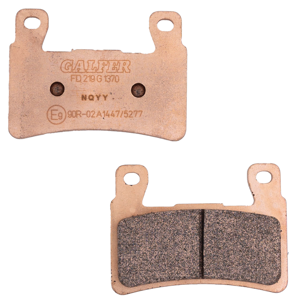 GALFER FRONT DISC BRAKE PADS | Adventure Touring | Challenger | EV | FTR | Pursuit | RH Sportster | Touring