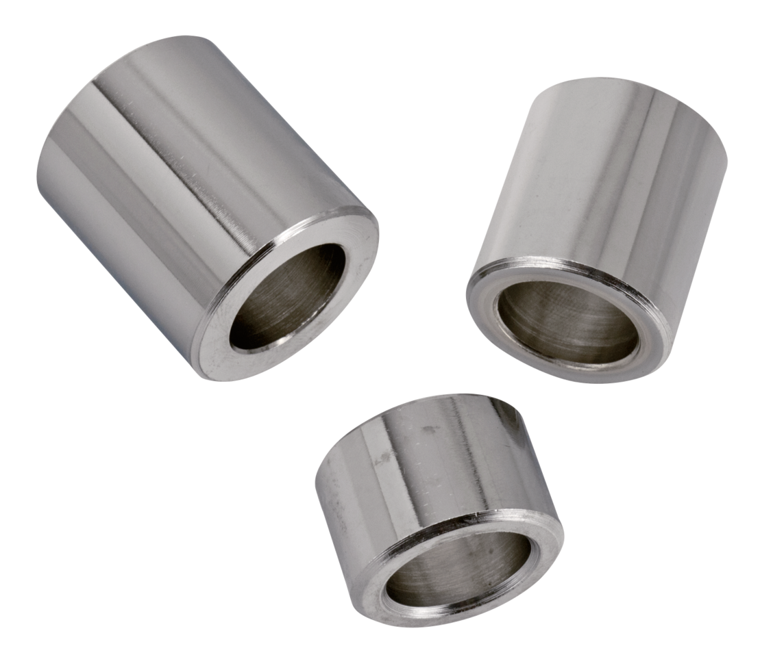 CHROME WHEEL SPACERS FOR 25MM REAR AXLES | Dyna