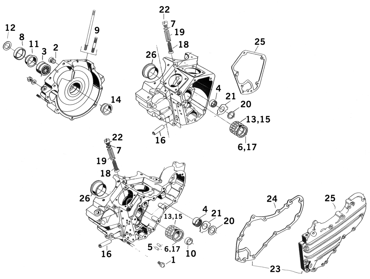 DRAIN PLUG FOR 4 SPEED BIG TWIN