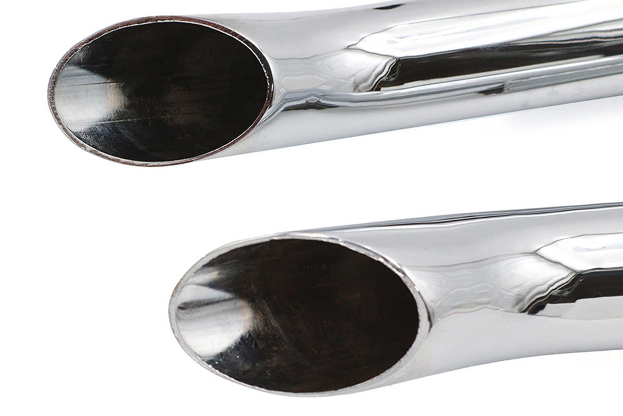 GOOSENECK DRAG PIPE SET | Softail