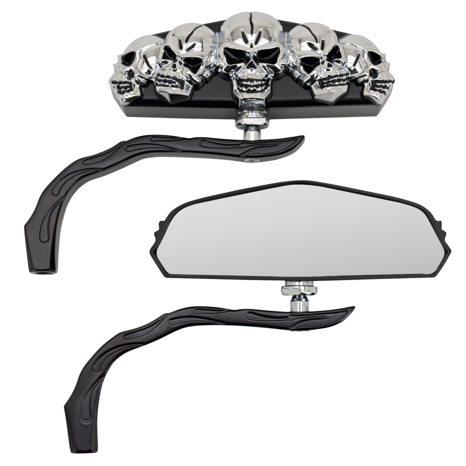GENUINE ZODIAC SKULL-VISION MIRRORS