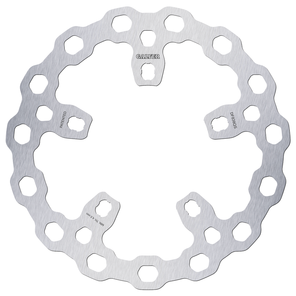 GALFER "BIG CUBIQ" DISC BRAKE ROTORS | Dyna | Softail | Sportster | Touring | V-Rod