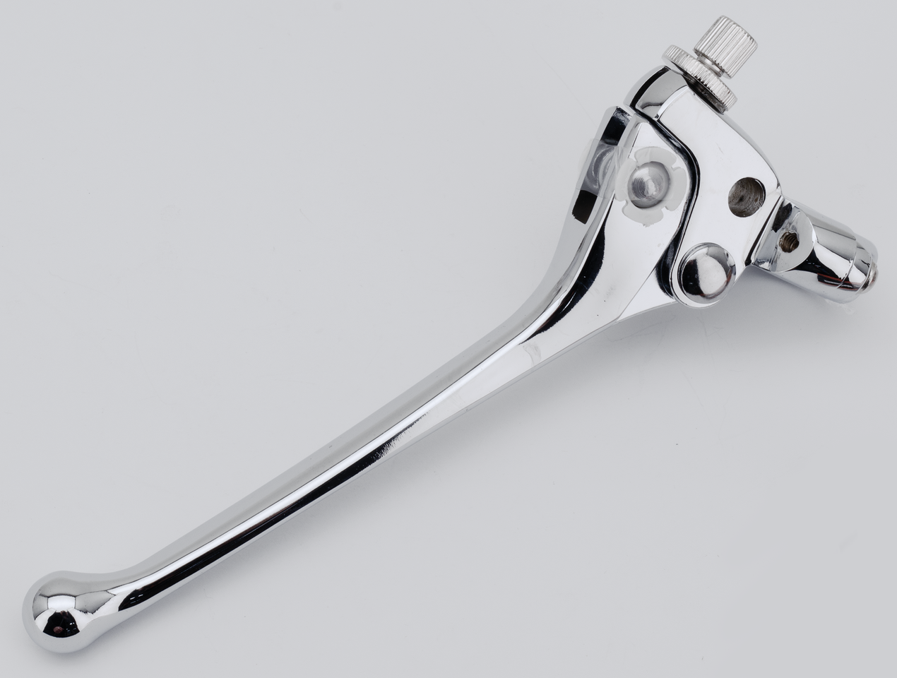 SHOW-CHROMED LEVER ASSEMBLY | Big Twin