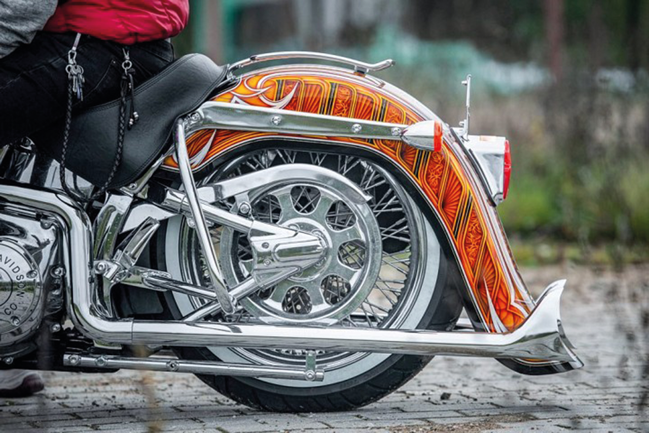 TOMMY & SONS MEXICAN STYLE REAR FENDER FOR 2000-2017 SOFTAIL | Softail