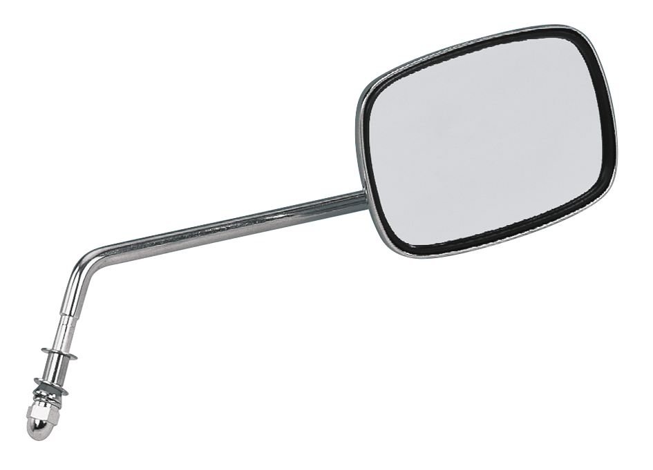 ONE PIECE DIE-CAST CHROME MIRRORS