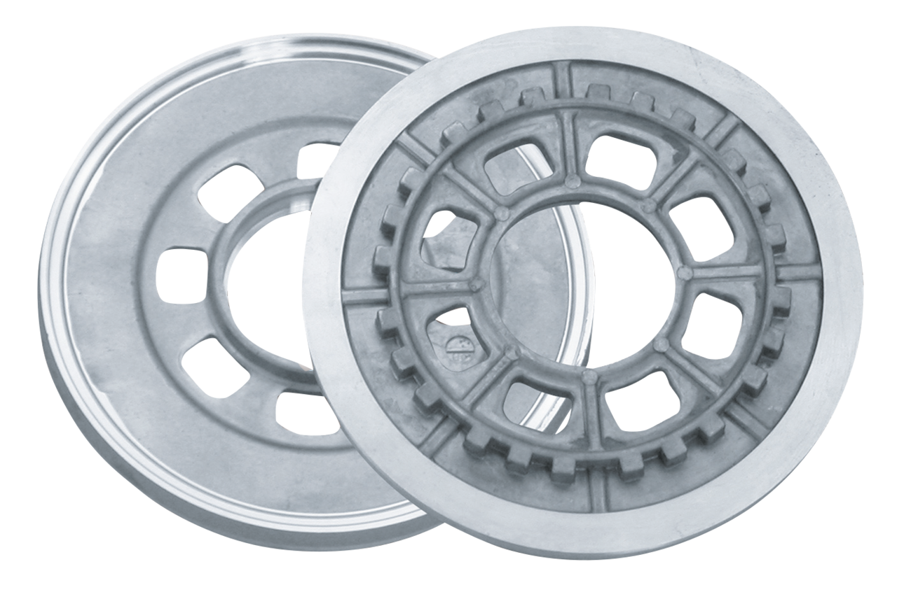 Fits Sportster 1991 to present and Big Twin 1990-1997, Clutch pressure plate, Zodiac (OEM 37912-91, also replaces OEM 37912-90)