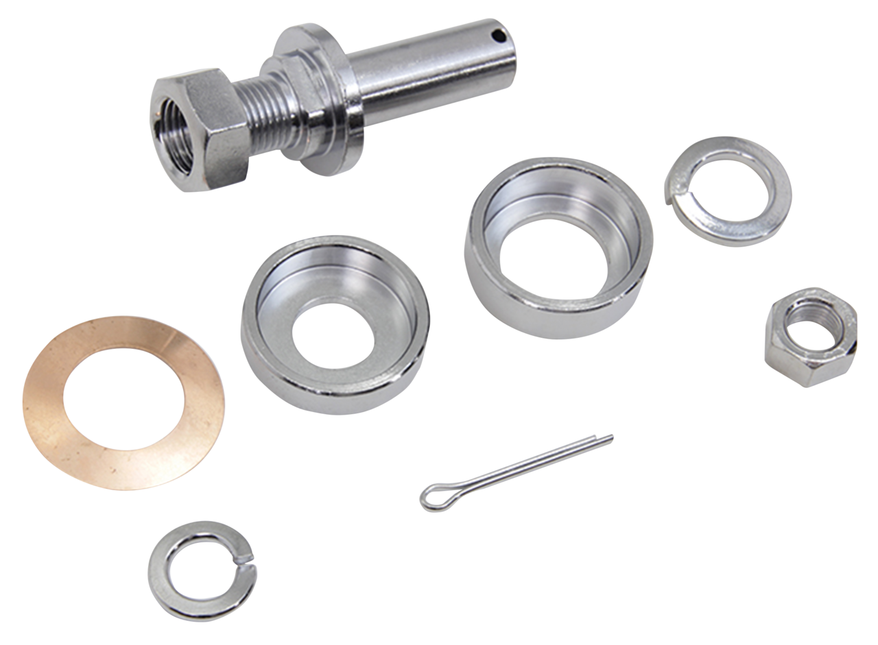 BIG TWIN 1936-1957 REAR BRAKE PARTS - RR Brake Shoe Pivot Stud Assy BT38-57 | Big Twin