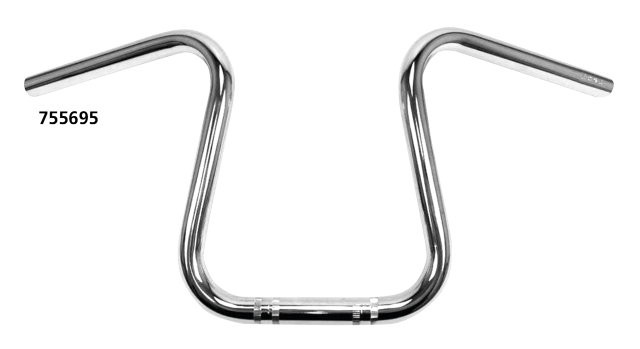 WESTLAND CUSTOMS ONE INCH DIAMETER BOBBER APE HANGERS | Big Twin | Dyna | FX | FXR | KH | Kingpin | KR | Servi-Car | Softail | Sportster | Touring | XR
