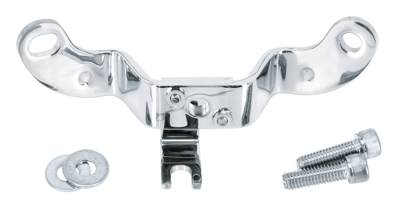 CHROME ENRICHENER KNOB BRACKET 2004-2006 SPORTSTER | Sportster