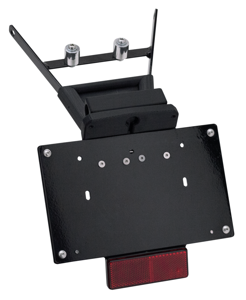 MCJ REAR FENDER LICENSE PLATE HOLDER FOR SPORTSTER RH1250S | RH Sportster