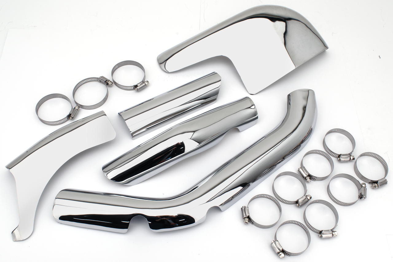 HEAT SHIELD KIT FOR CROSS-OVER HEADERS | Big Twin | Touring