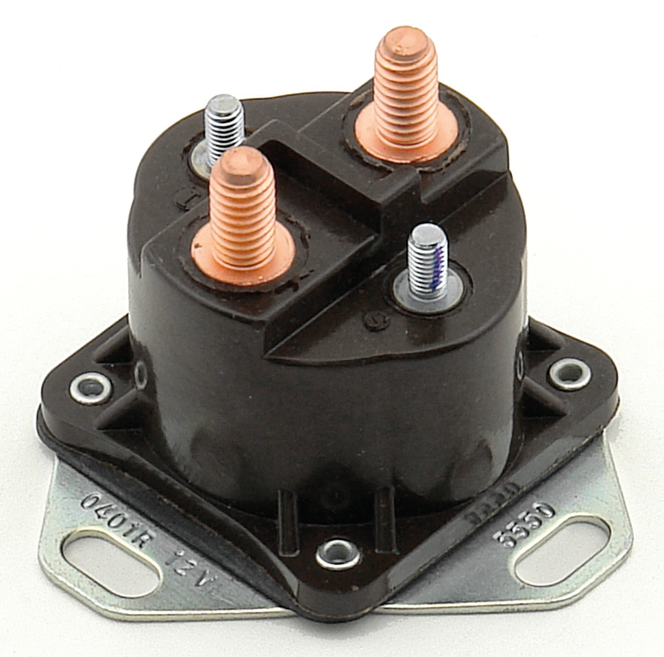 STARTER RELAY - Made by Accel
Fits 1973-1980 FL & FX, late 1984-1985 FXR, 1985 FXSB, FXEF & FXWG, 1985 FXST, and 1974-1979 Sportster (OEM 71463-73A).