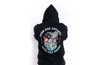 HOODIE SNAKE II BLACK