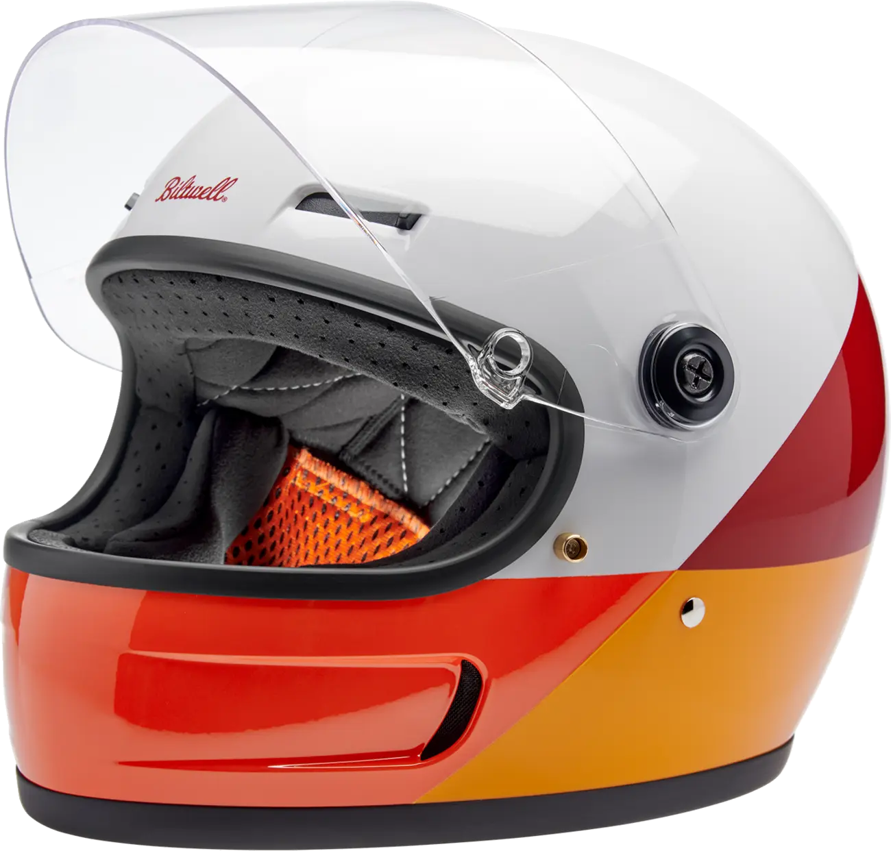 BILTWELL Gringo SV Helmet GLOSS INTERSECTION WARM