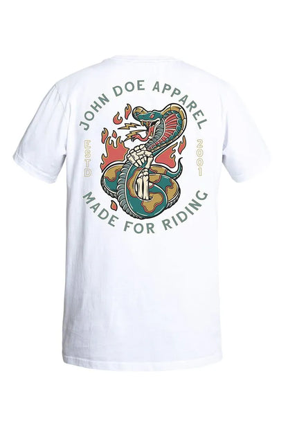 TEE SNAKE II WHITE