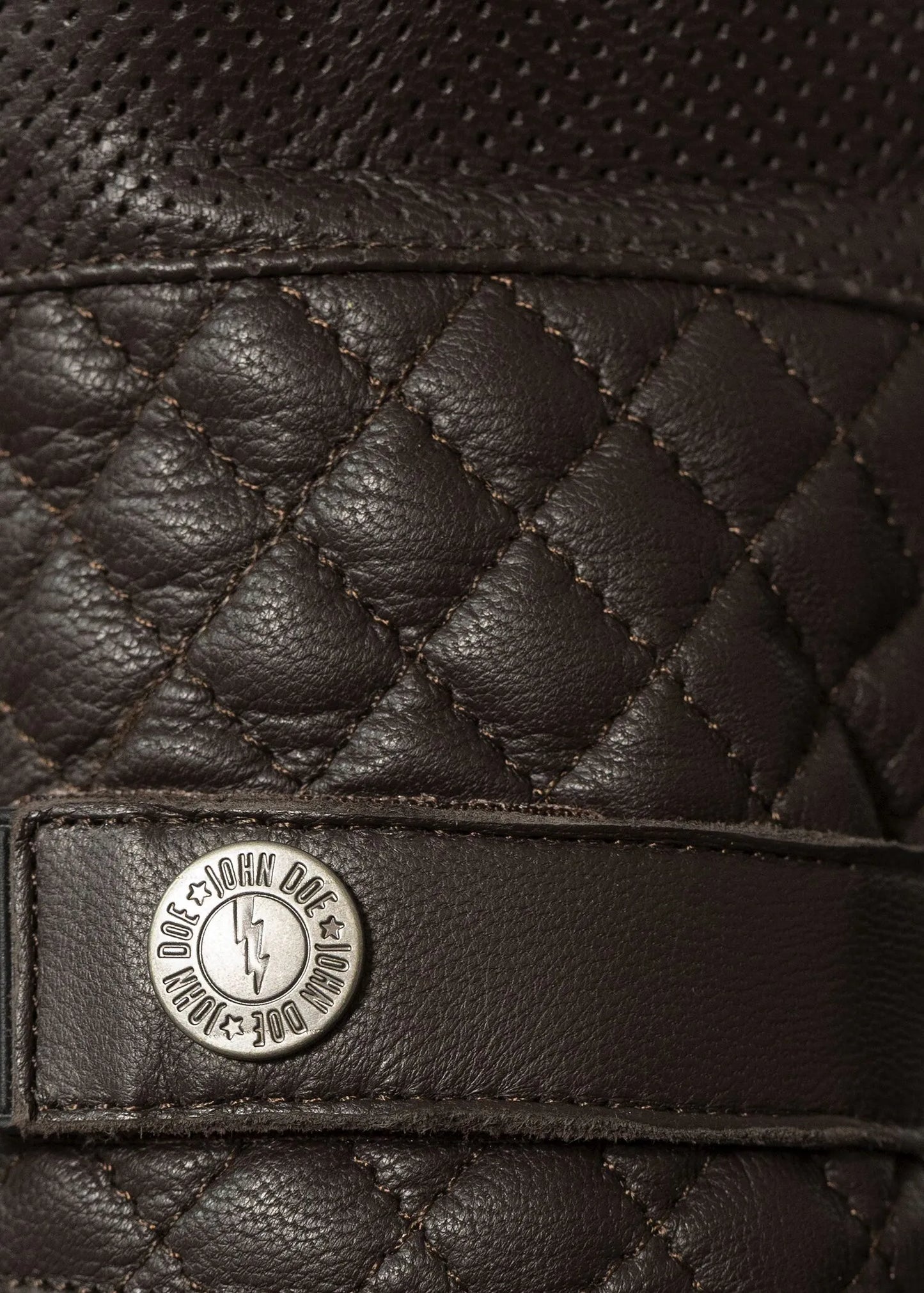 Rękawiczki Tracker ze skóry koziej brązowe