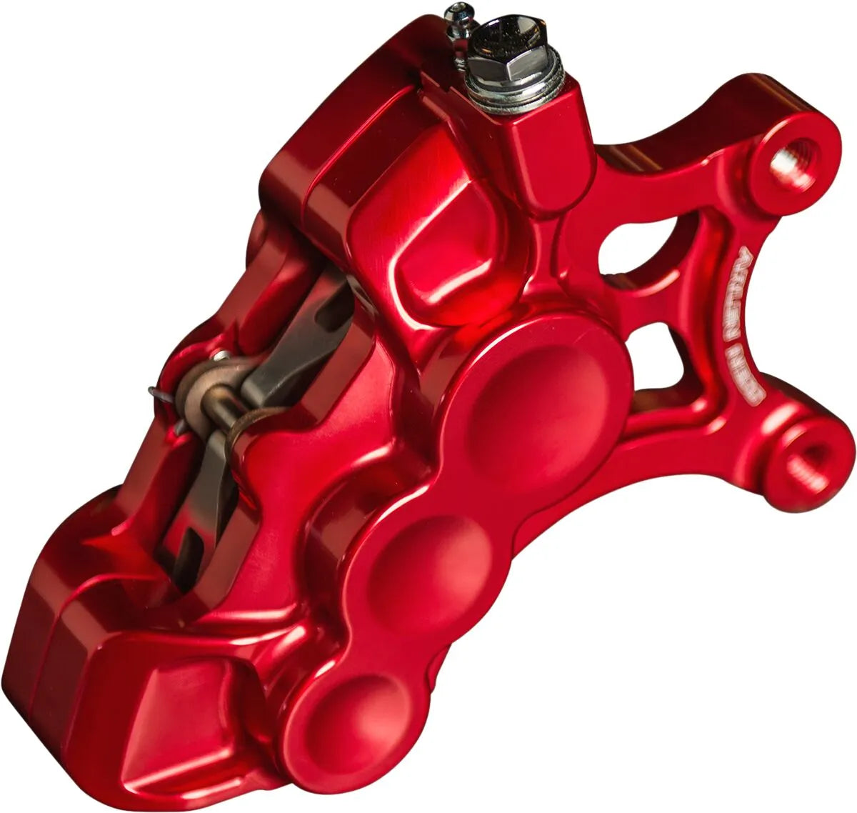 CALIPER - 6 PISTONS - 11.8" - RED - LEFT