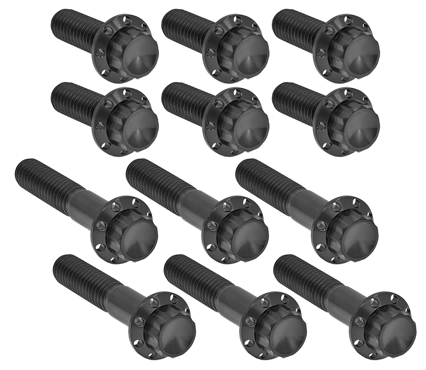 ROCKER BOX COVER TITANIUM 12-POINT BOLT KITS