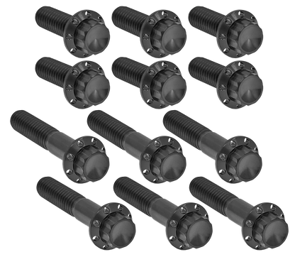 ROCKER BOX COVER TITANIUM 12-POINT BOLT KITS