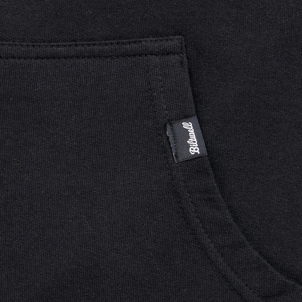 HOODIE BOLTS ZIP BLACK