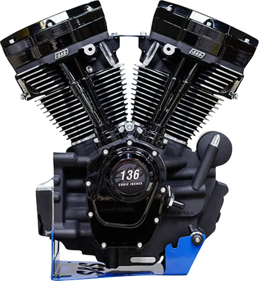 ENGINE MK136 550G CAM OIL COOLED BLK M8 SOFTAIL 2018-24