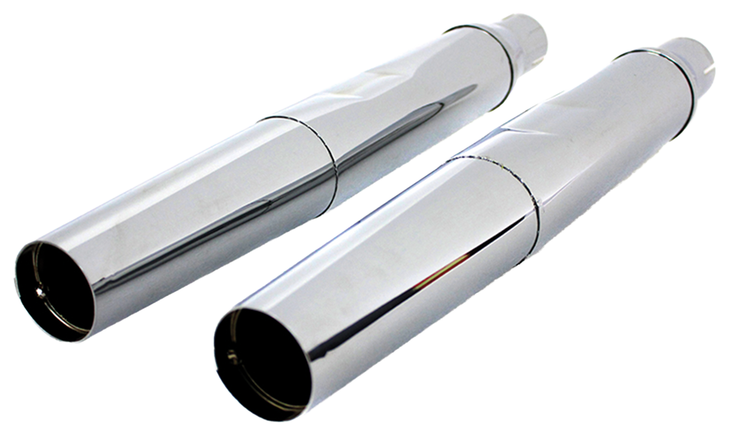 REPLICA XLCH CHROME TAPERED MUFFLERS | Sportster