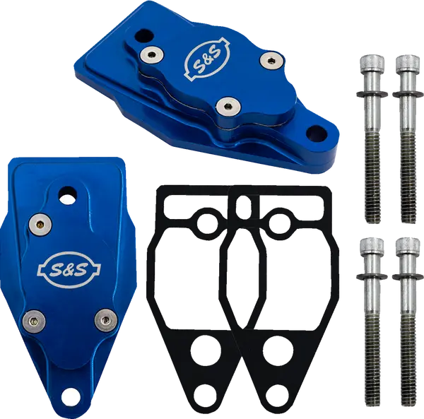 HEAD BREATHER KIT - TC 99-17 - BILLET BLUE