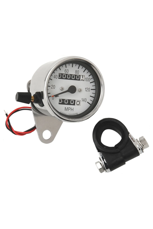 2:1 WHT SPEEDO W/TRIP MTR
