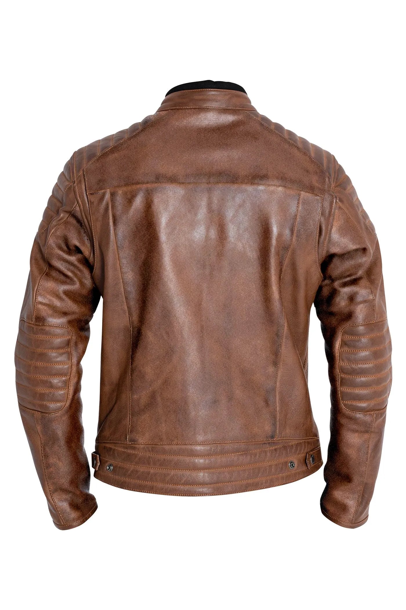 JACKET DEXTER LEATHER BROWN