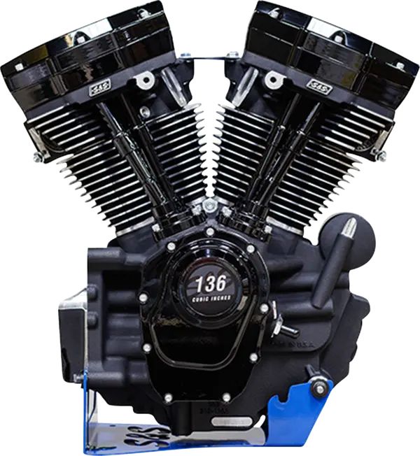 ENGINE MK136 475G CAM OIL COOLED BLK M8 SOFTAIL 2018-24