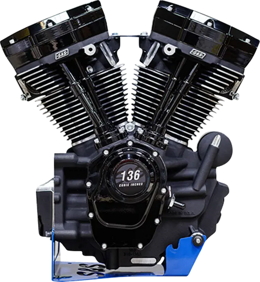 ENGINE MK136 475G CAM OIL COOLED BLK M8 SOFTAIL 2018-24
