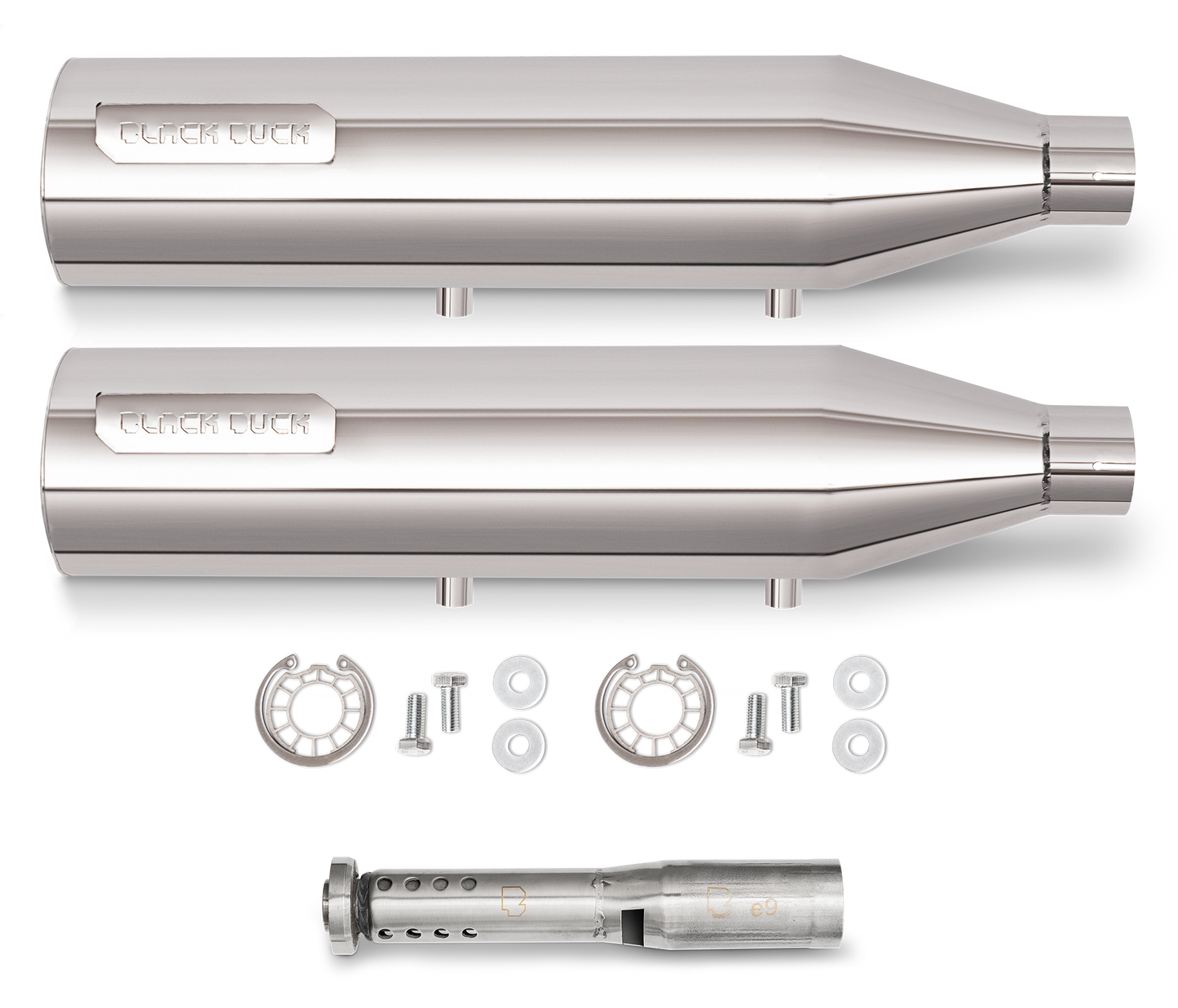BLACK DUCK SLIP-ONS FOR SPORTSTER | Sportster