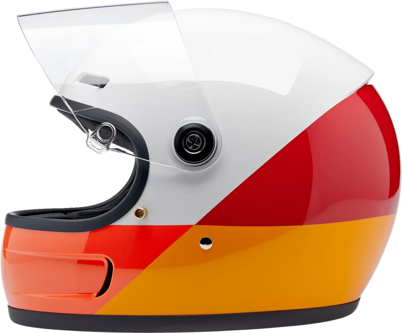 BILTWELL Gringo SV Helmet GLOSS INTERSECTION WARM