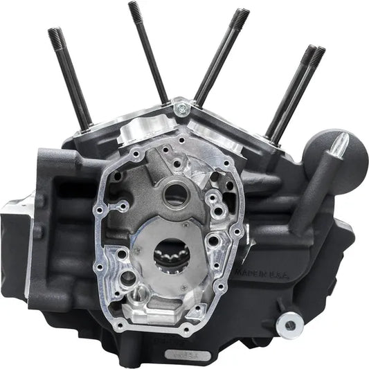 Crankcase Assembly MK-Series Black M8 Softail