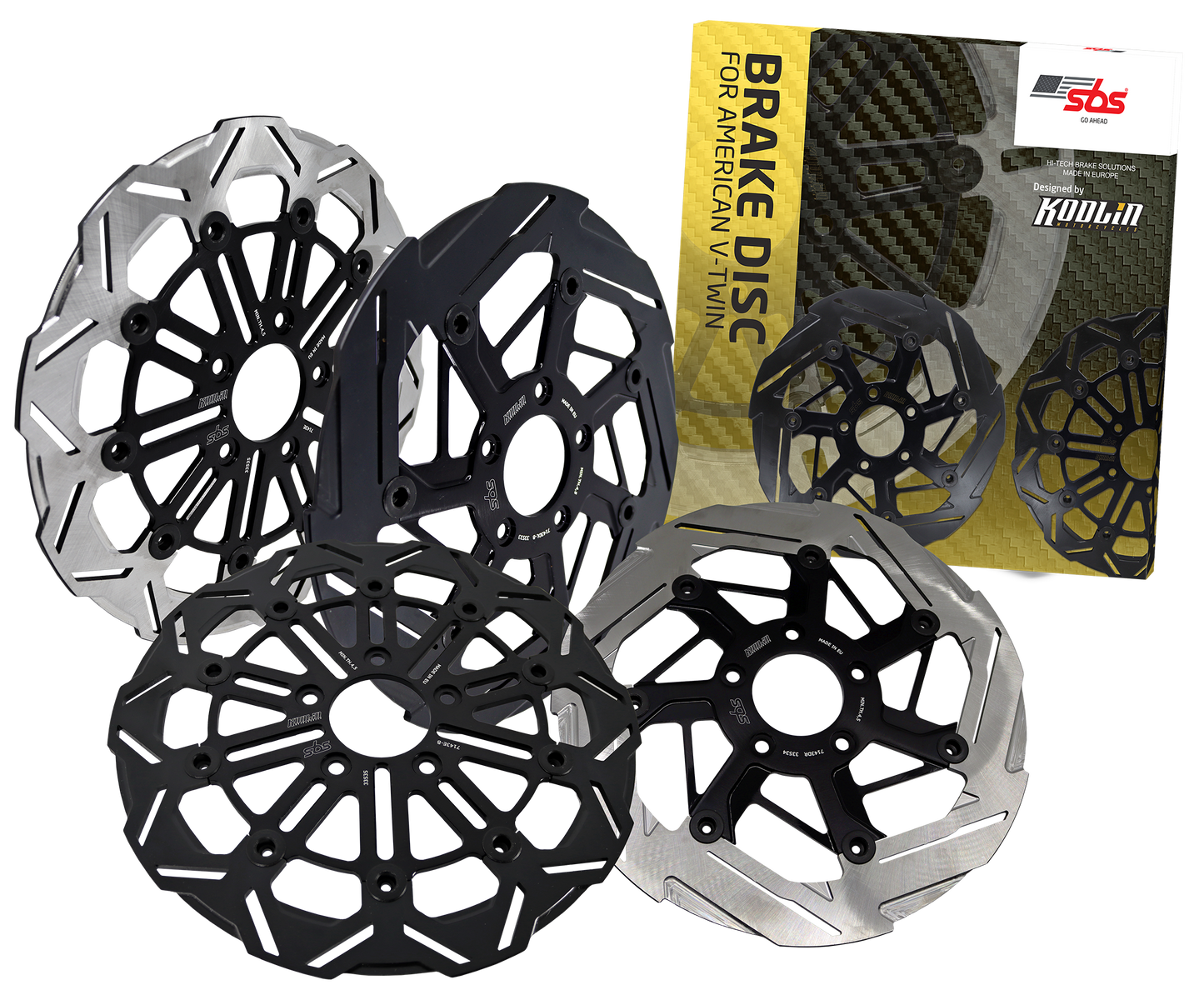 SBS X KODLIN BRAKE ROTORS | Dyna | Softail | Sportster | Touring | V-Rod