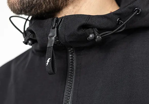 JACKET HOOD XTM RIP STOP BLACK