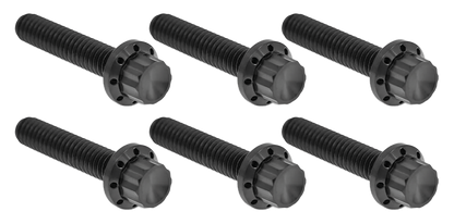 TRANSMISSION SIDE COVER & TRAP DOOR TITANIUM 12-POINT BOLT KITS | Dyna | Softail | Touring