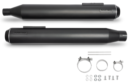 BLACK DUCK SLIP-ON MUFFLERS FOR MILWAUKEE EIGHT TOURING | Touring
