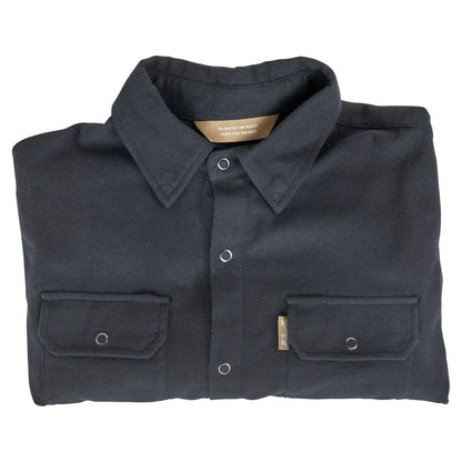 SHIRT FLANNEL HI TEST BLACK