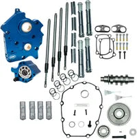 Cam Chest Kit w/o Cams Gear drive Oil cooled Chr PR M8 17-23