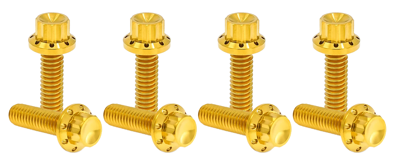 LIFTER BLOCK TITANIUM 12-POINT BOLT KITS